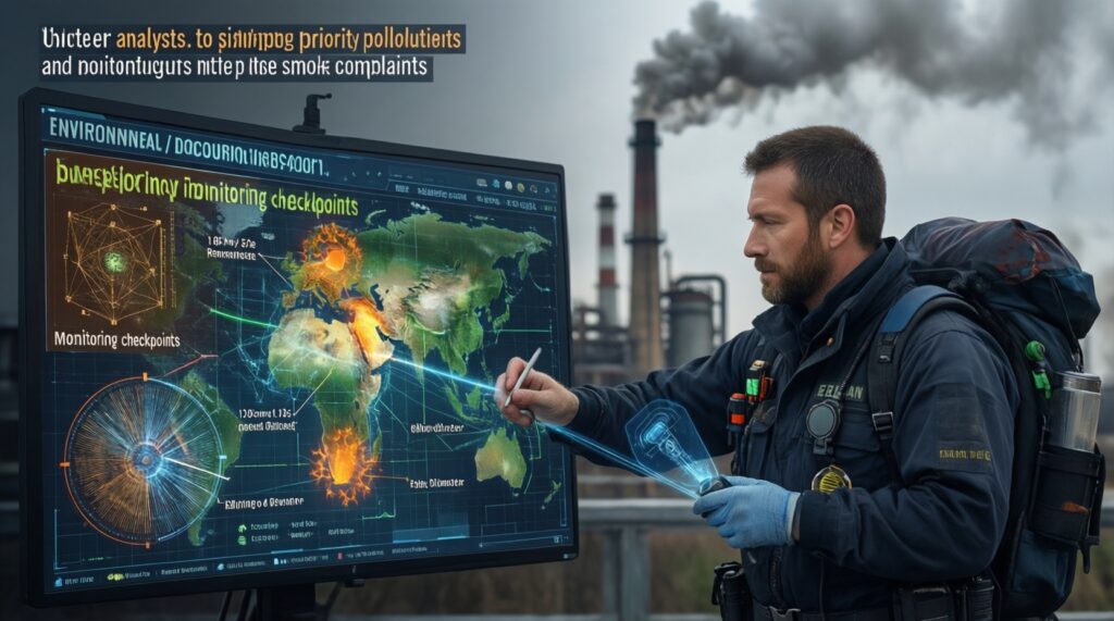 Экология региона: качество воздуха/воды, свалки, озеленение, проверки и решения - иллюстрация